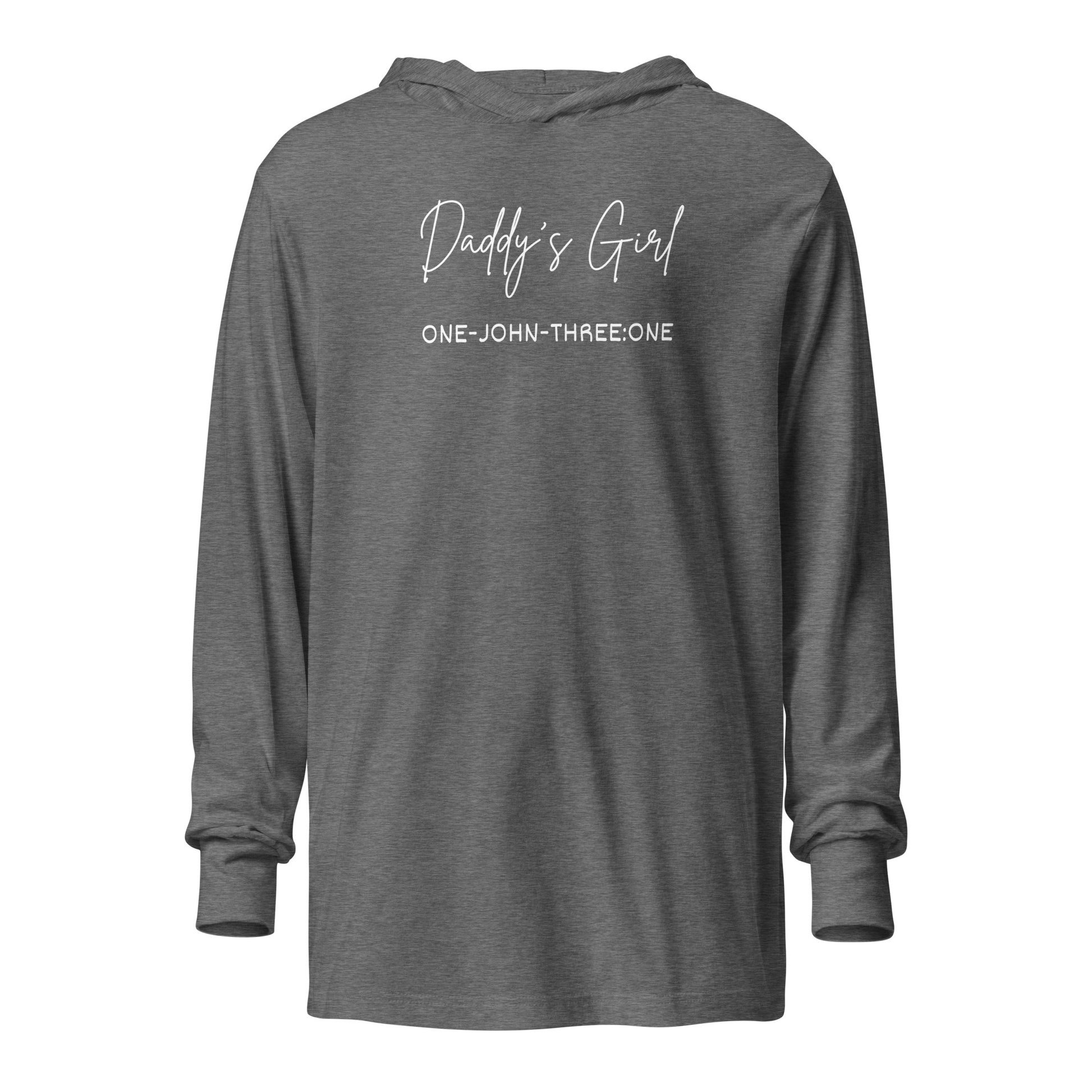 Daddy’s Girl hoodie t-shirt gray triblend