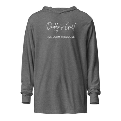 Daddy’s Girl hoodie t-shirt gray triblend
