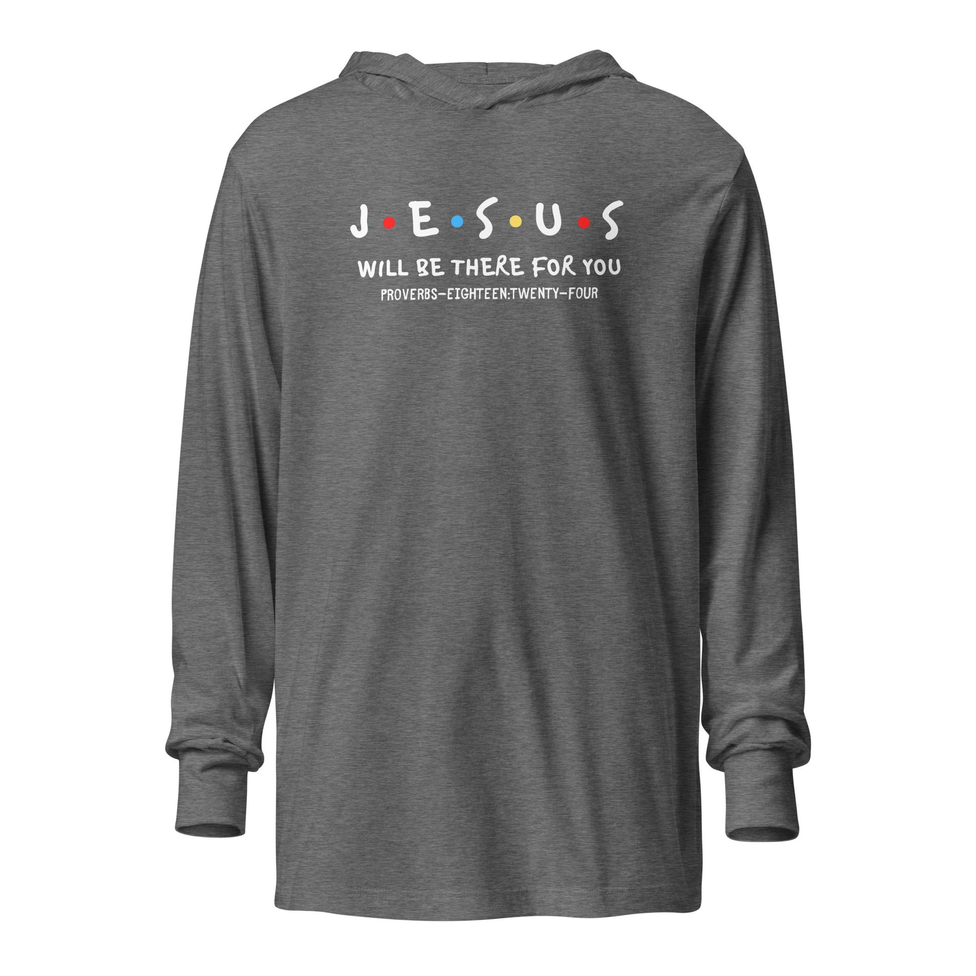 Jesus Is My Friend hoodie t-shirt gray triblend