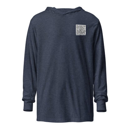 Enter-Net Influencer hoodie t-shirt heather navy