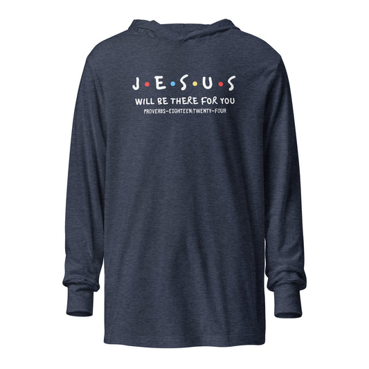 Jesus Is My Friend hoodie t-shirt heather navy