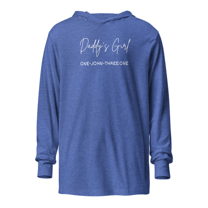 Daddy’s Girl hoodie t-shirt heather true royal
