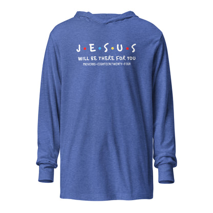 Jesus Is My Friend hoodie t-shirt heather true royal