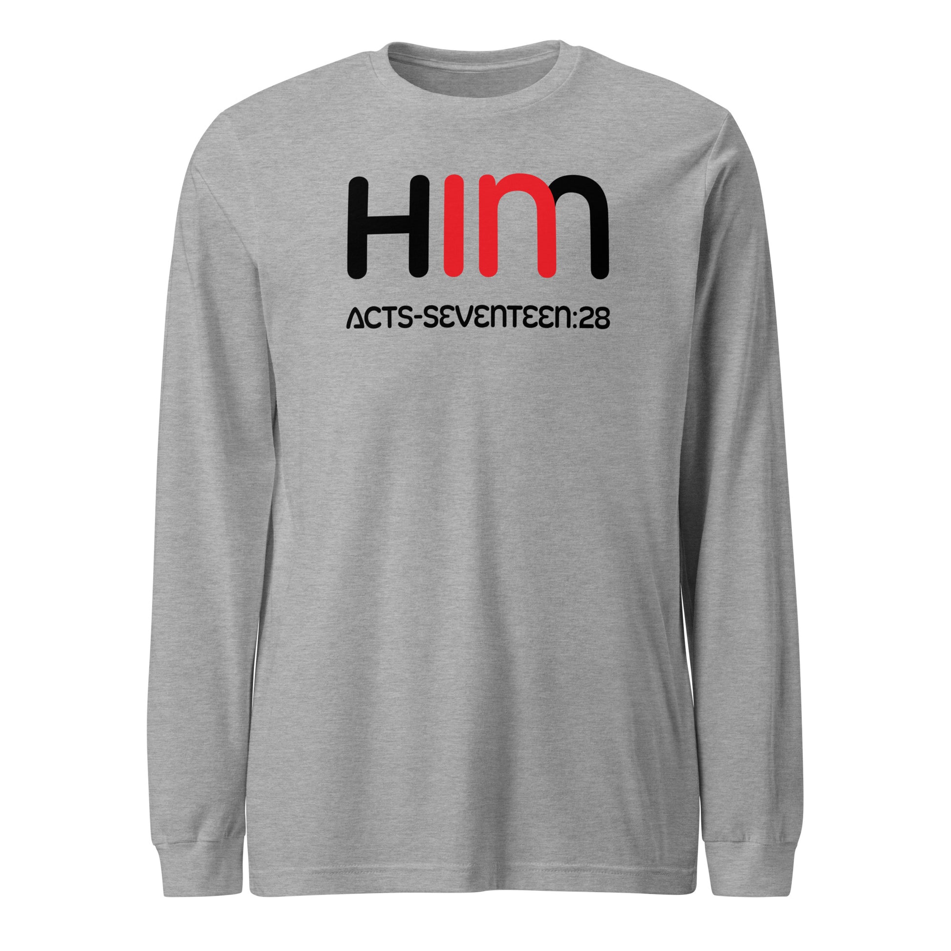 In Him long-sleeve t-shirt athletic heather