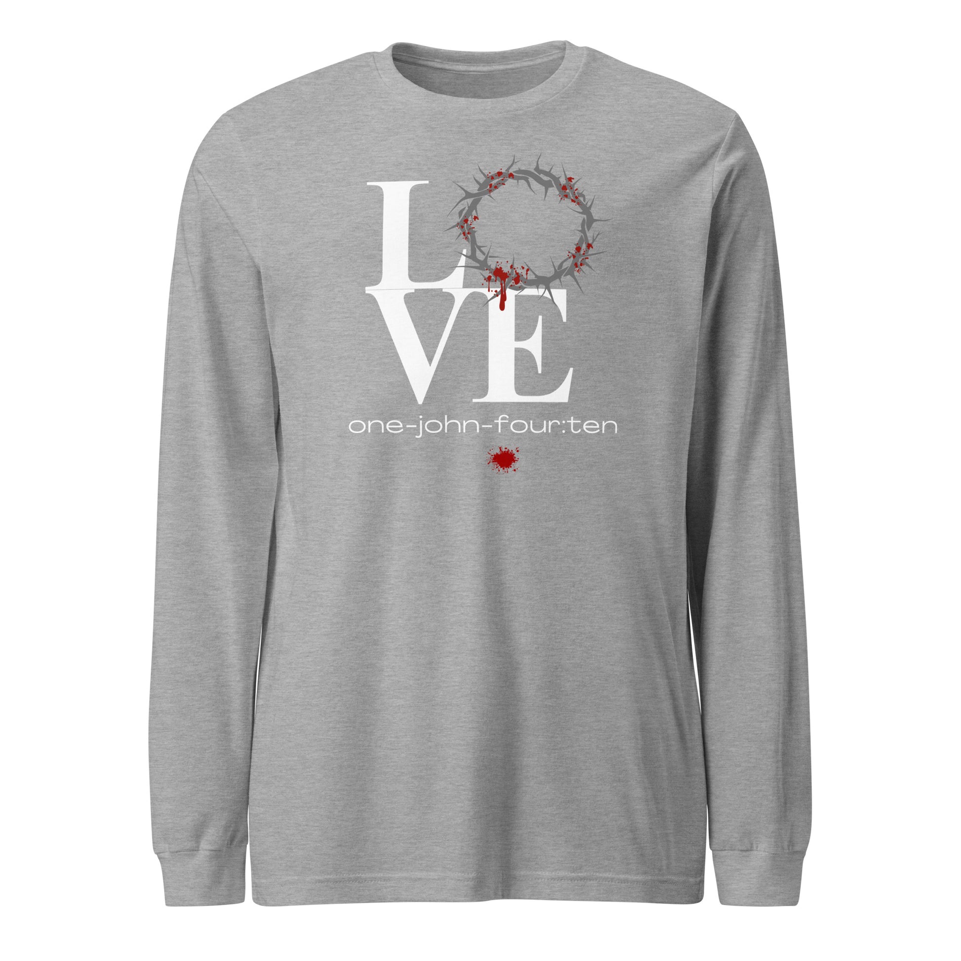 This is Love long-sleeve t-shirt athletic heather