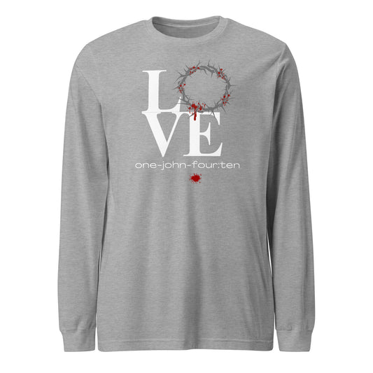 This is Love long-sleeve t-shirt athletic heather