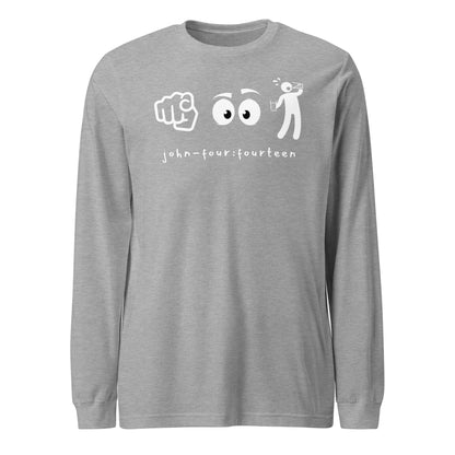 You Look Thirsty long-sleeve t-shirt athletic heather