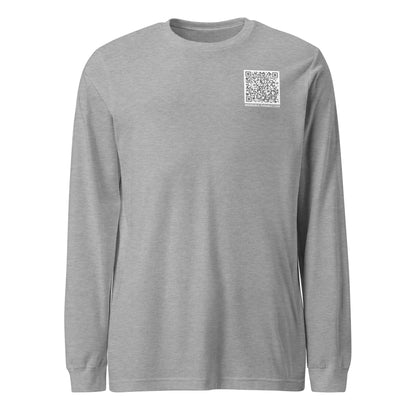 Enter-Net Influencer long-sleeve t-shirt athletic gray