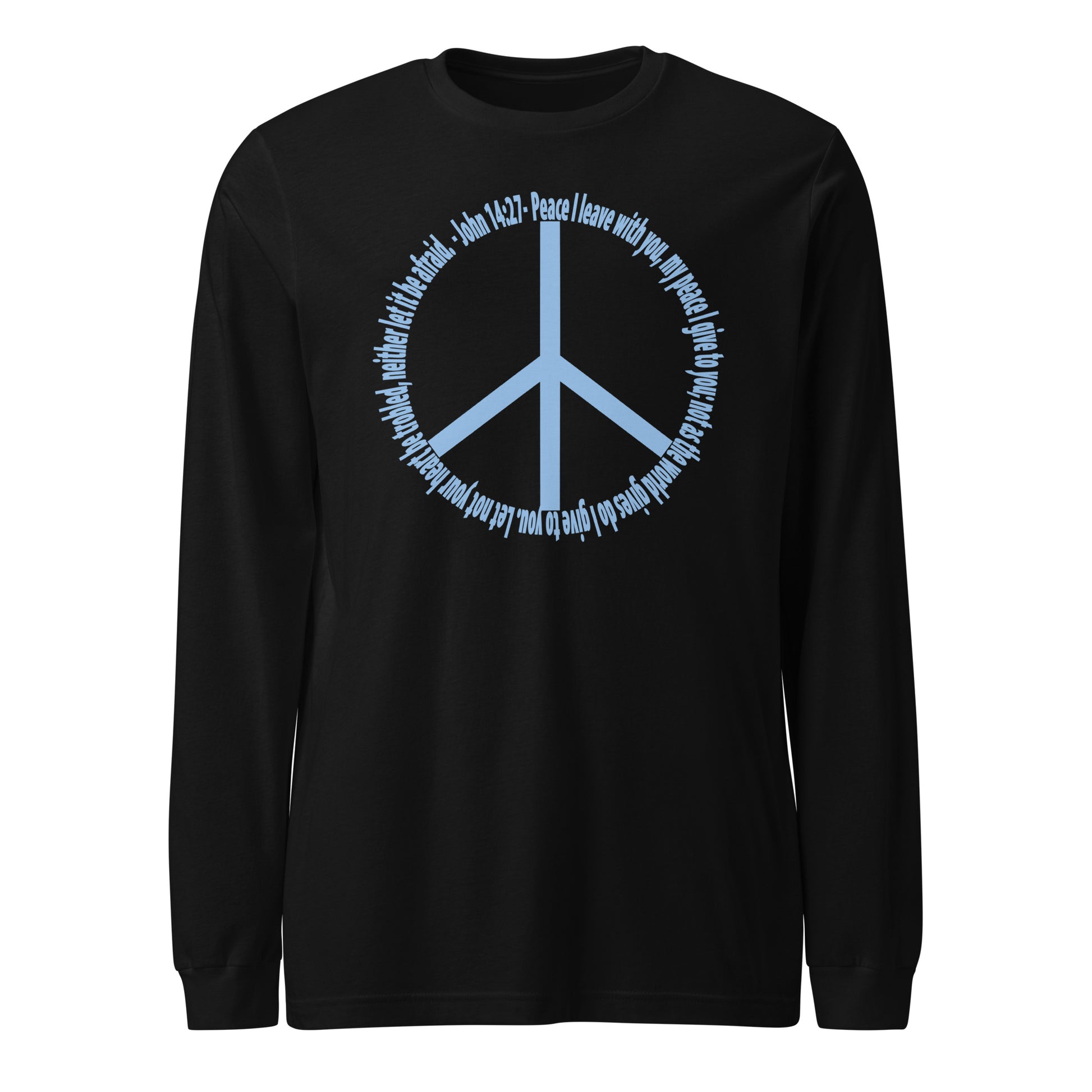 God’s Peace > World Peace long-sleeve t-shirt black