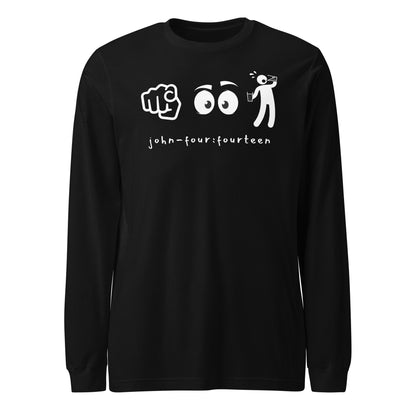 You Look Thirsty long-sleeve t-shirt black