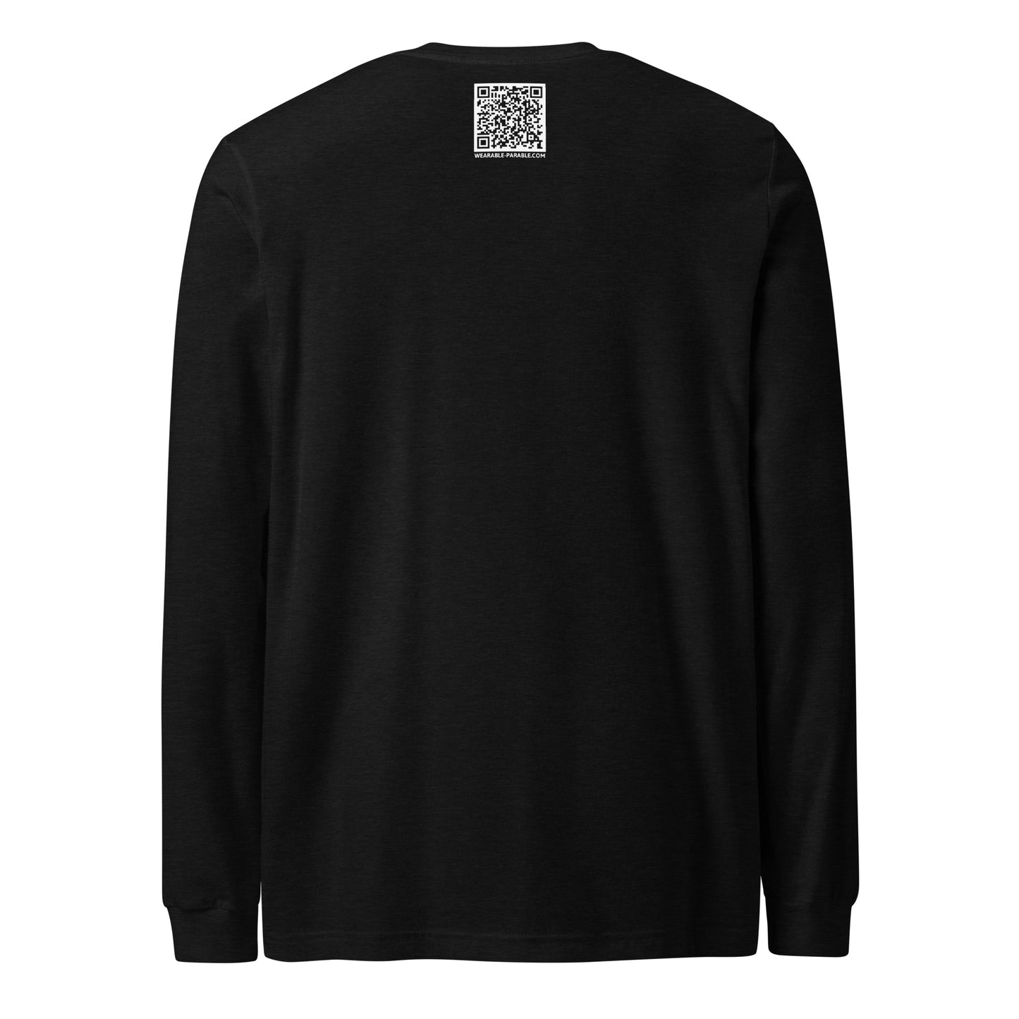 Daddy’s Girl long-sleeve t-shirt black heather