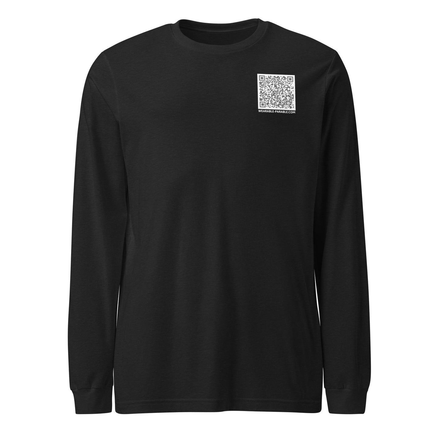 Enter-Net Influencer long-sleeve t-shirt black heather