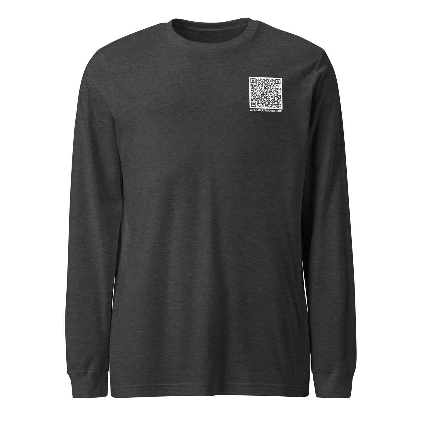Enter-Net Influencer long-sleeve t-shirt dark gray heather