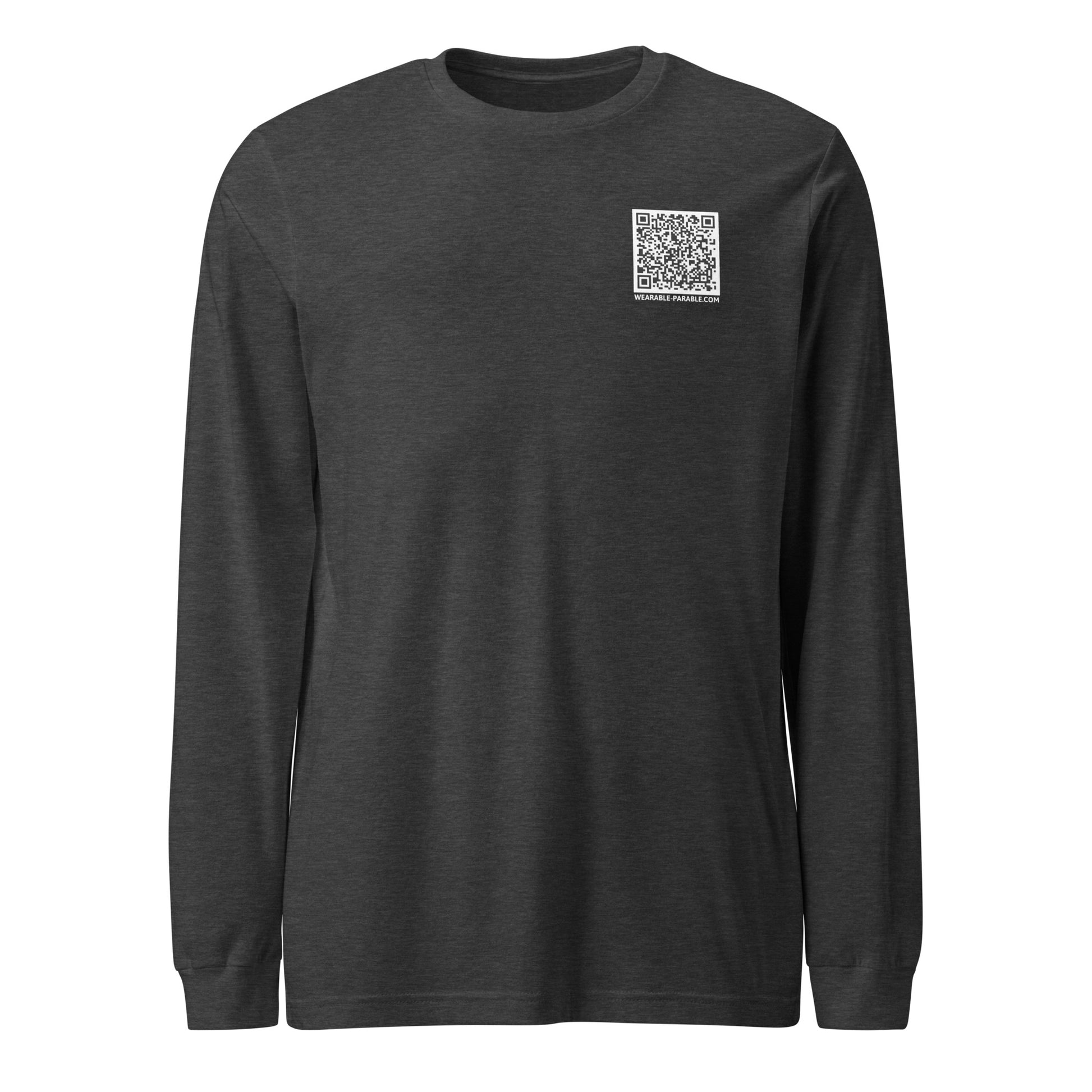 Enter-Net Influencer long-sleeve t-shirt dark gray heather