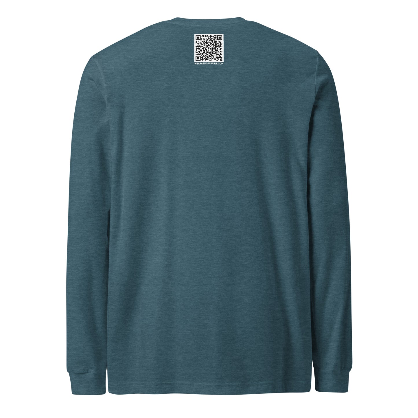 Daddy’s Girl long-sleeve t-shirt heather deep teal