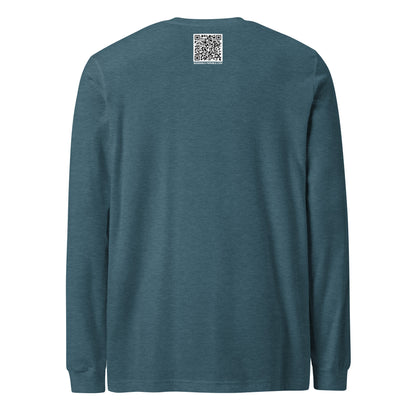 Daddy’s Girl long-sleeve t-shirt heather deep teal