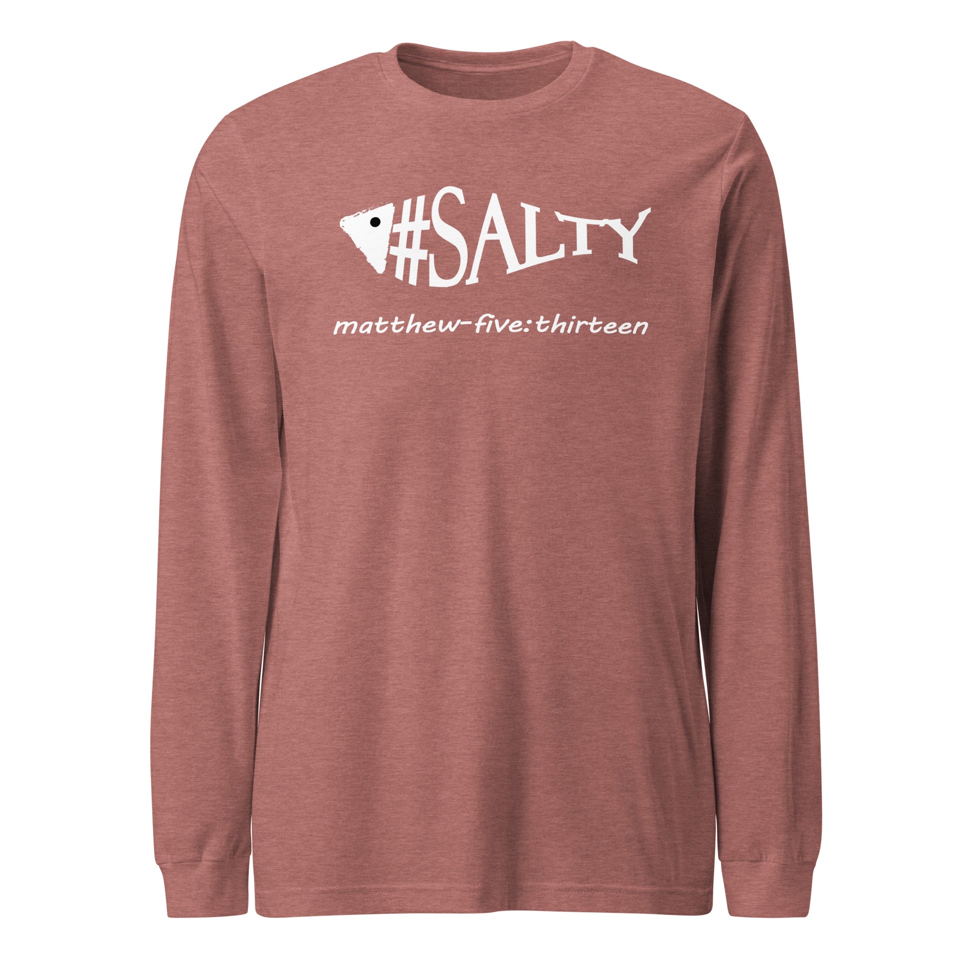 #Salty long-sleeve t-shirt heather mauve