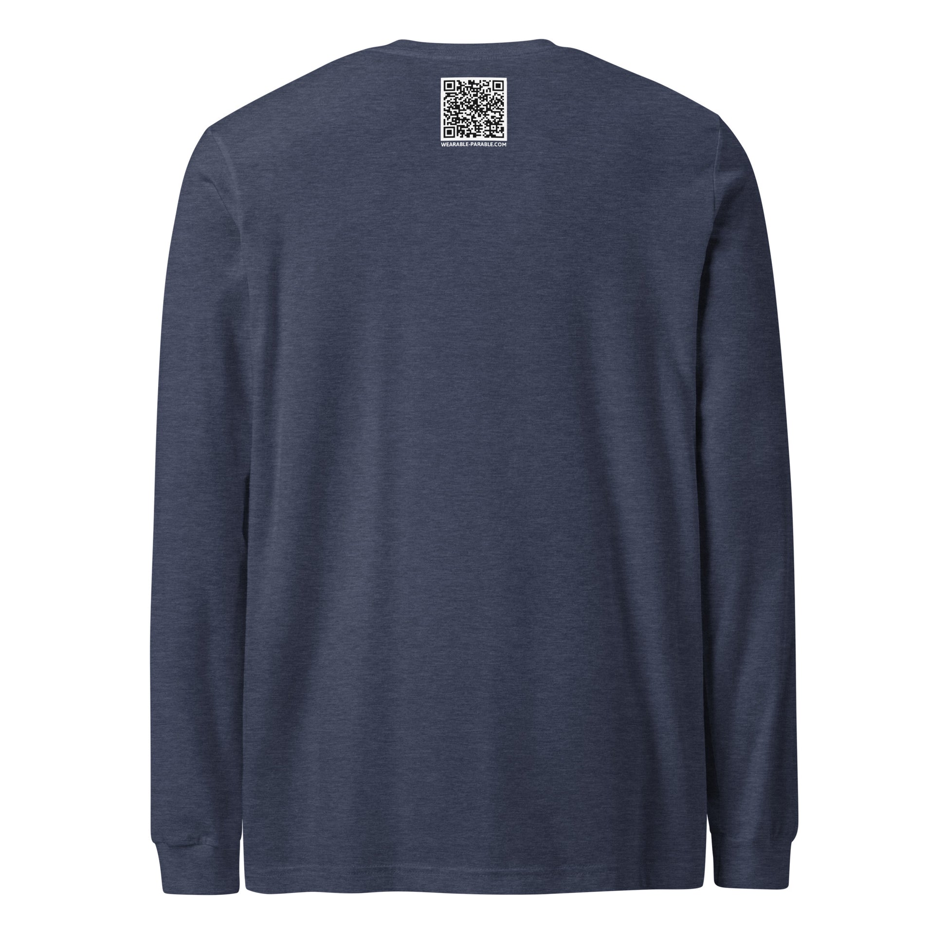 In Him long-sleeve t-shirt heather navy