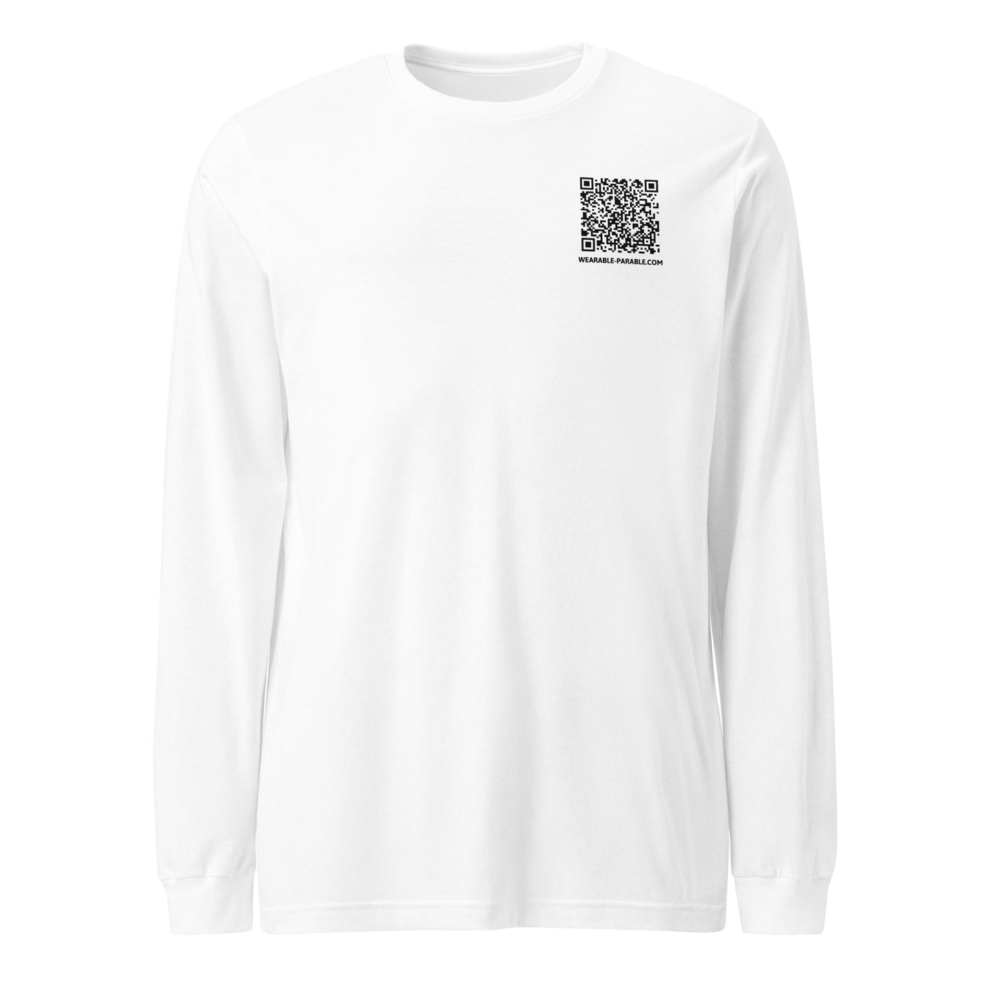 Enter-Net Influencer long-sleeve t-shirt  white