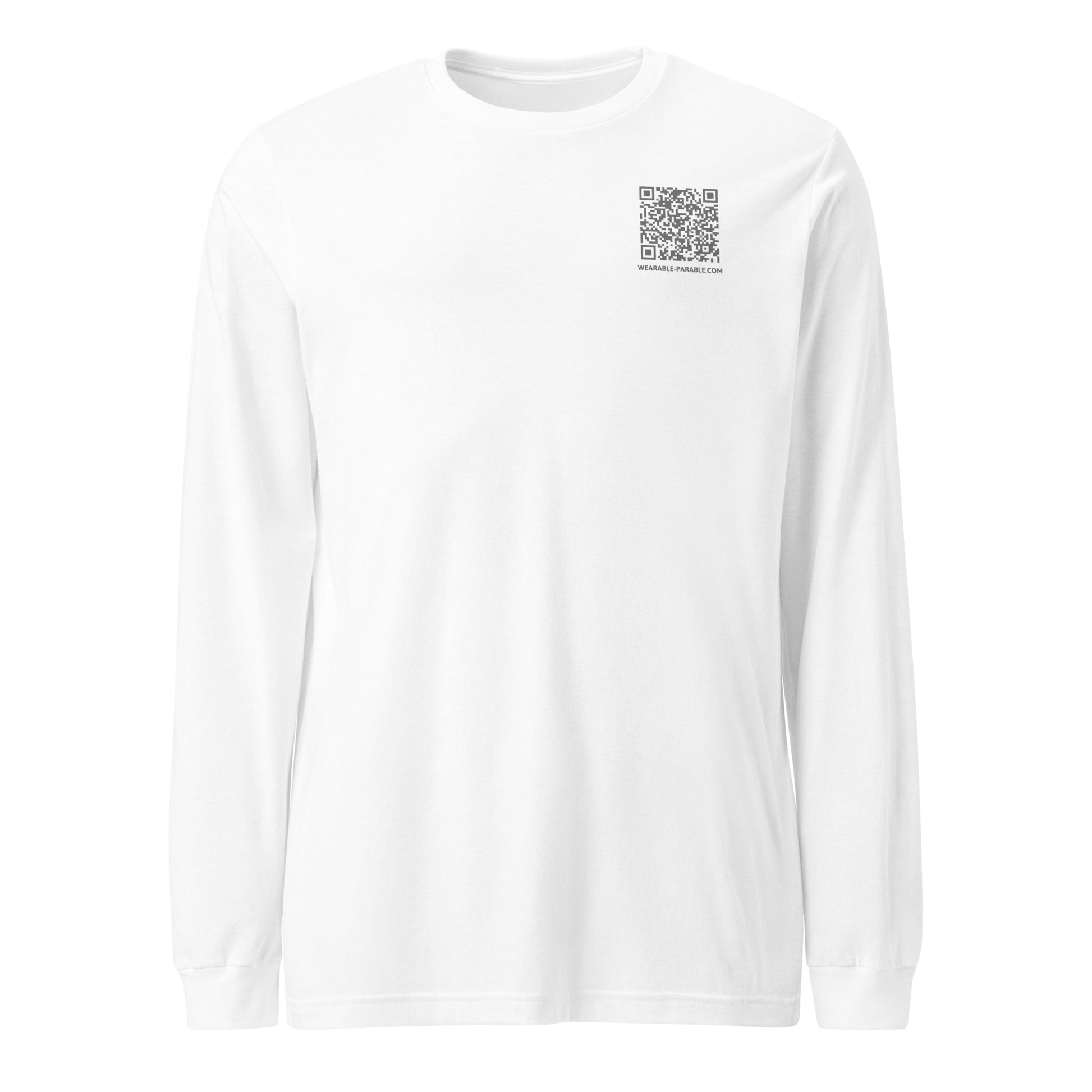 Follow Jesus long-sleeve t-shirt white
