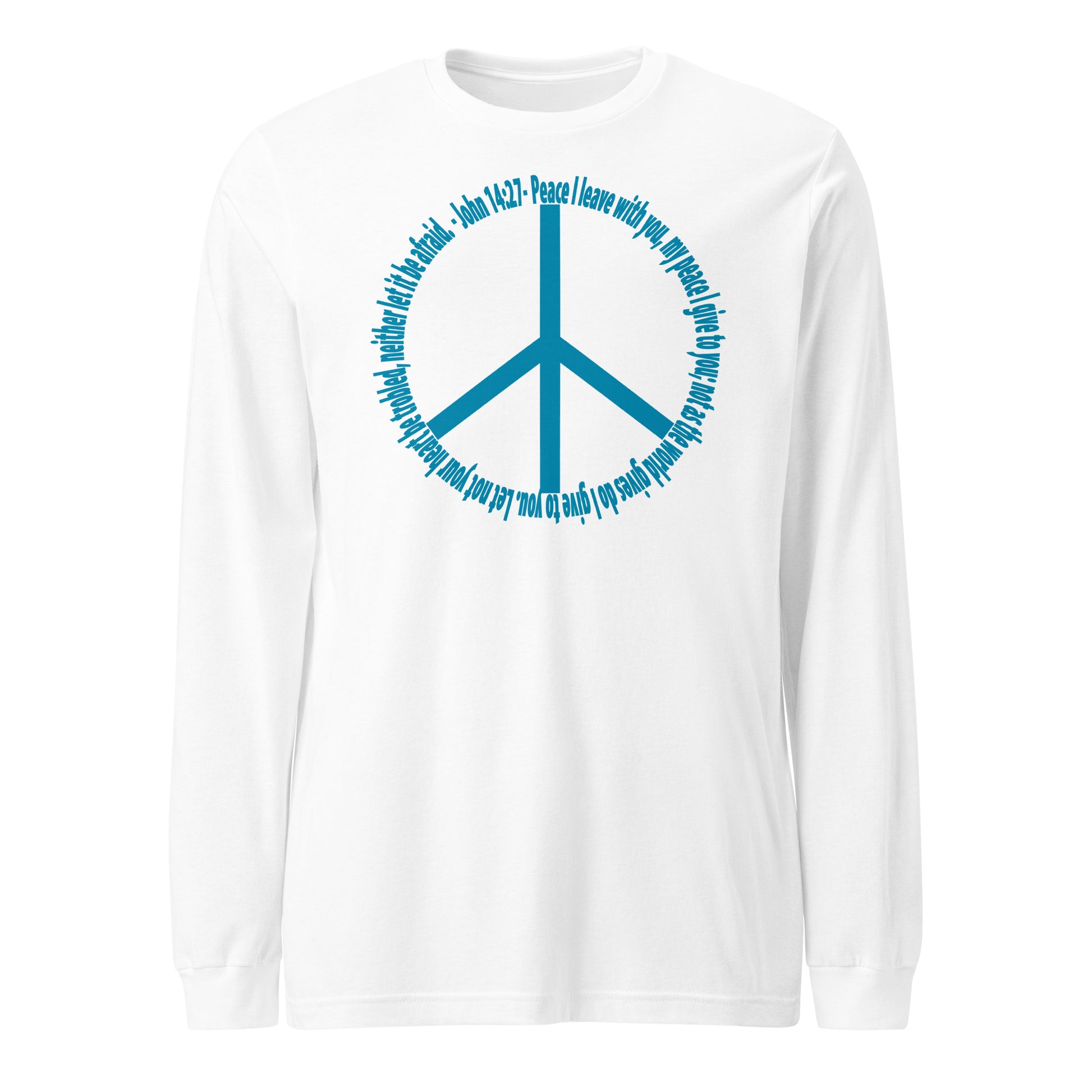 God’s Peace > World Peace long-sleeve t-shirt white