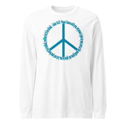 God’s Peace > World Peace long-sleeve t-shirt white