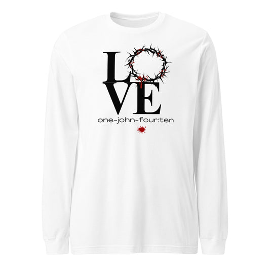 This is Love long-sleeve t-shirt white