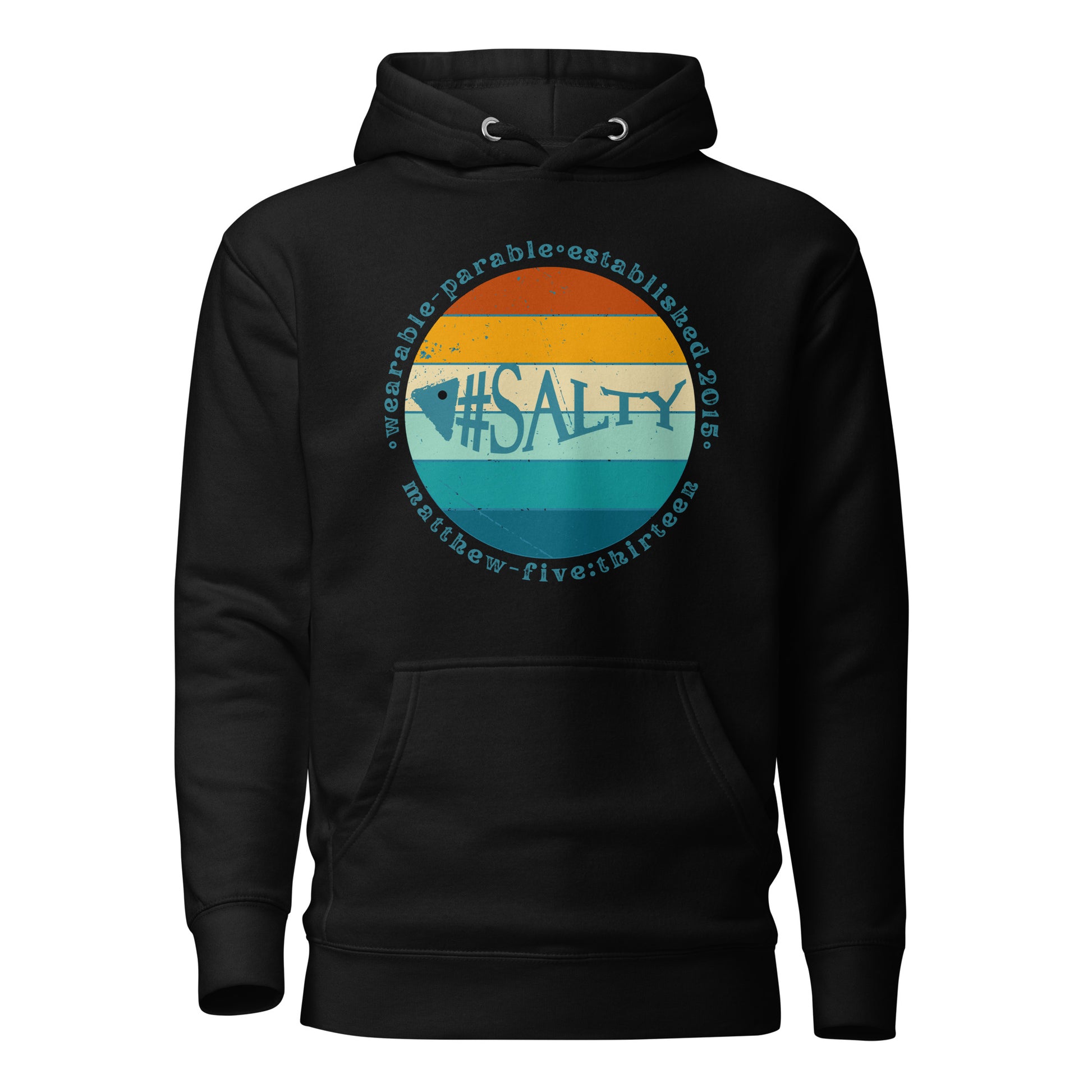 #Salty hoodie sweatshirt black