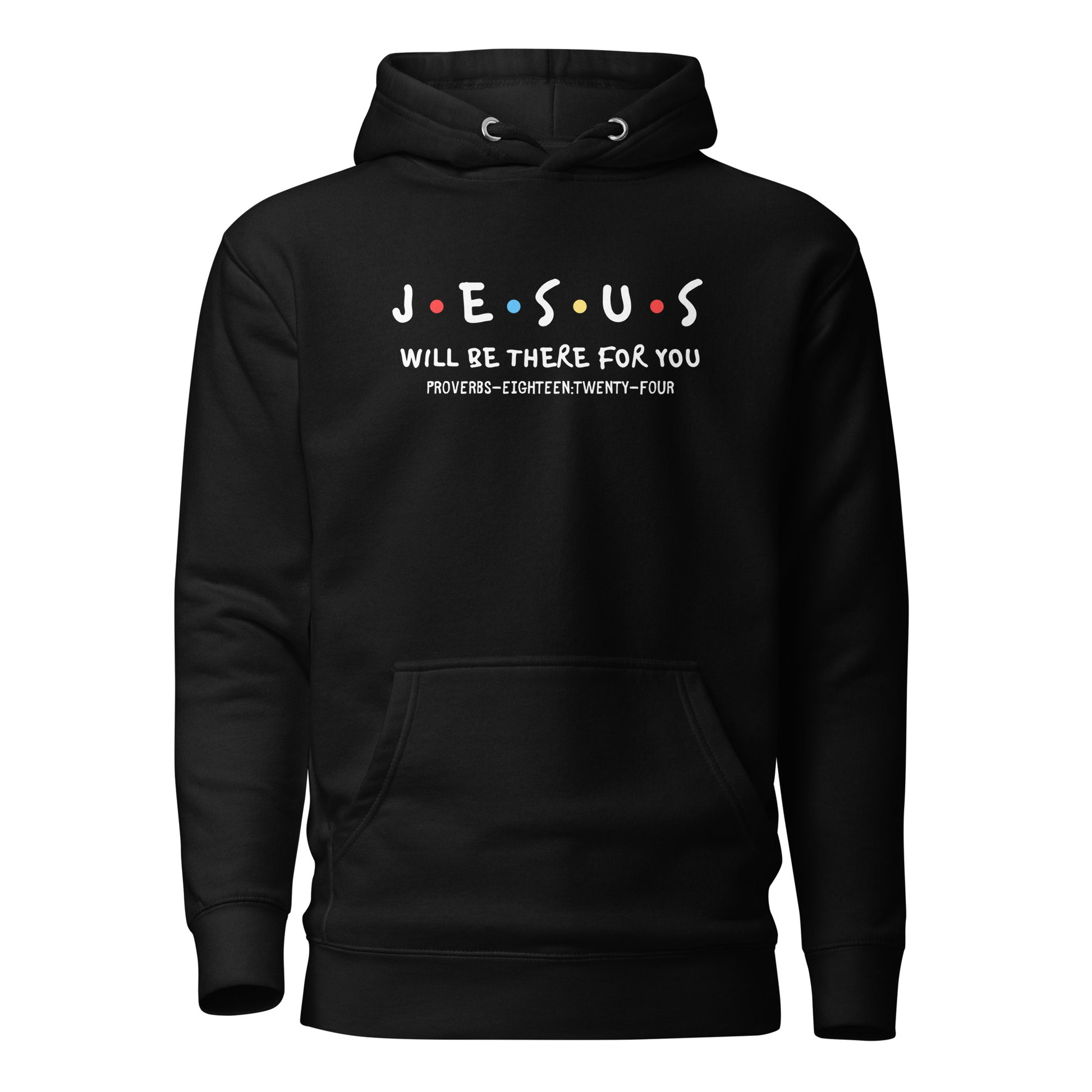 Jesus Is My Friend hoodie sweatshirt black