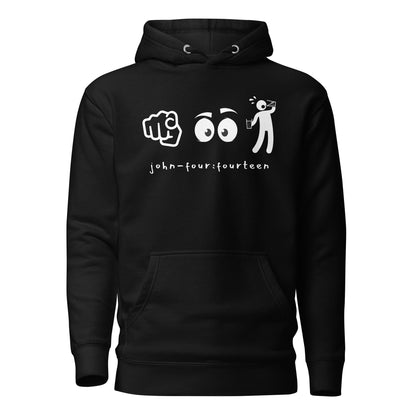 You Look Thirsty hoodie sweatshirt black
