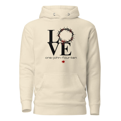 This is Love hoodie sweatshirt bone