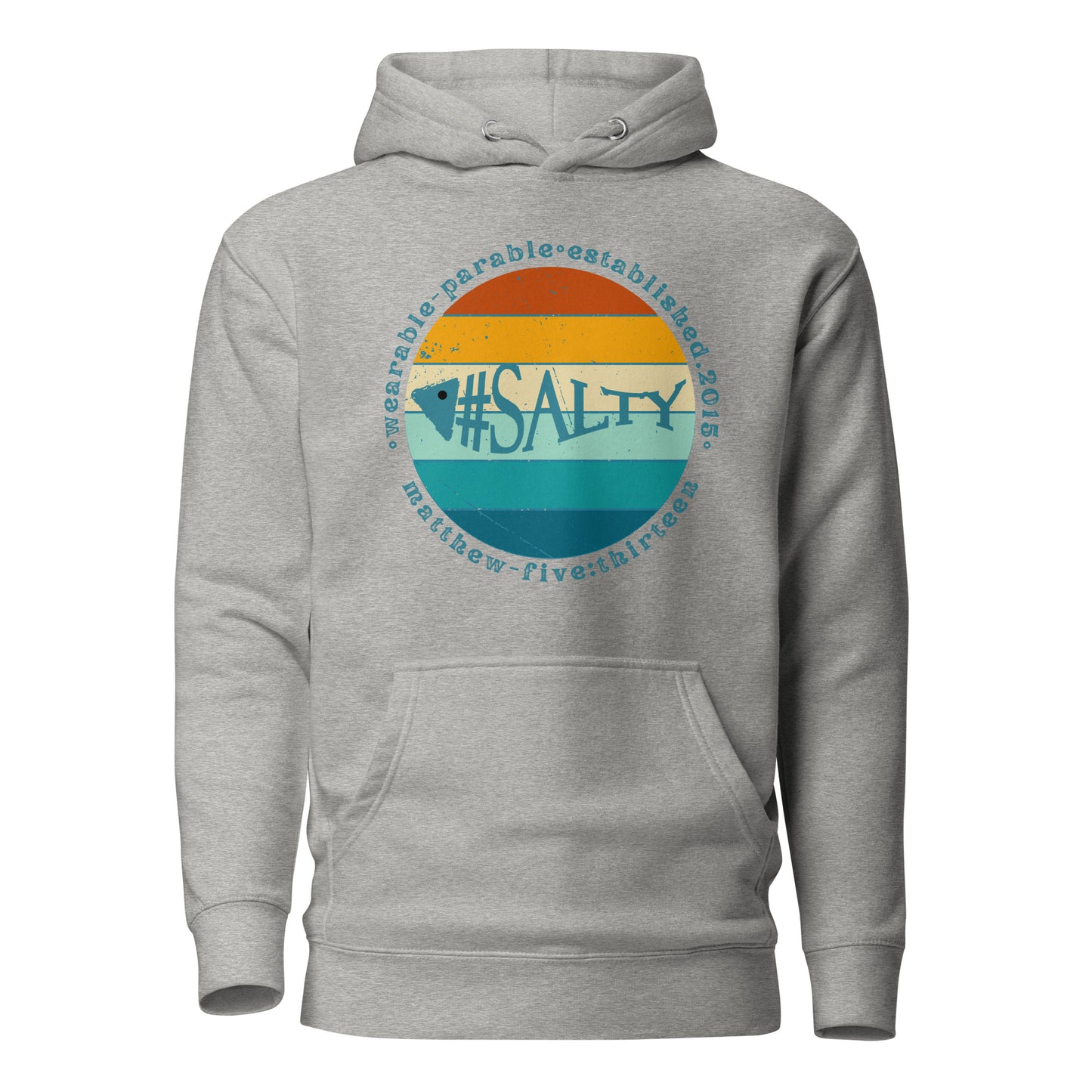 #Salty hoodie sweatshirt carbon gray