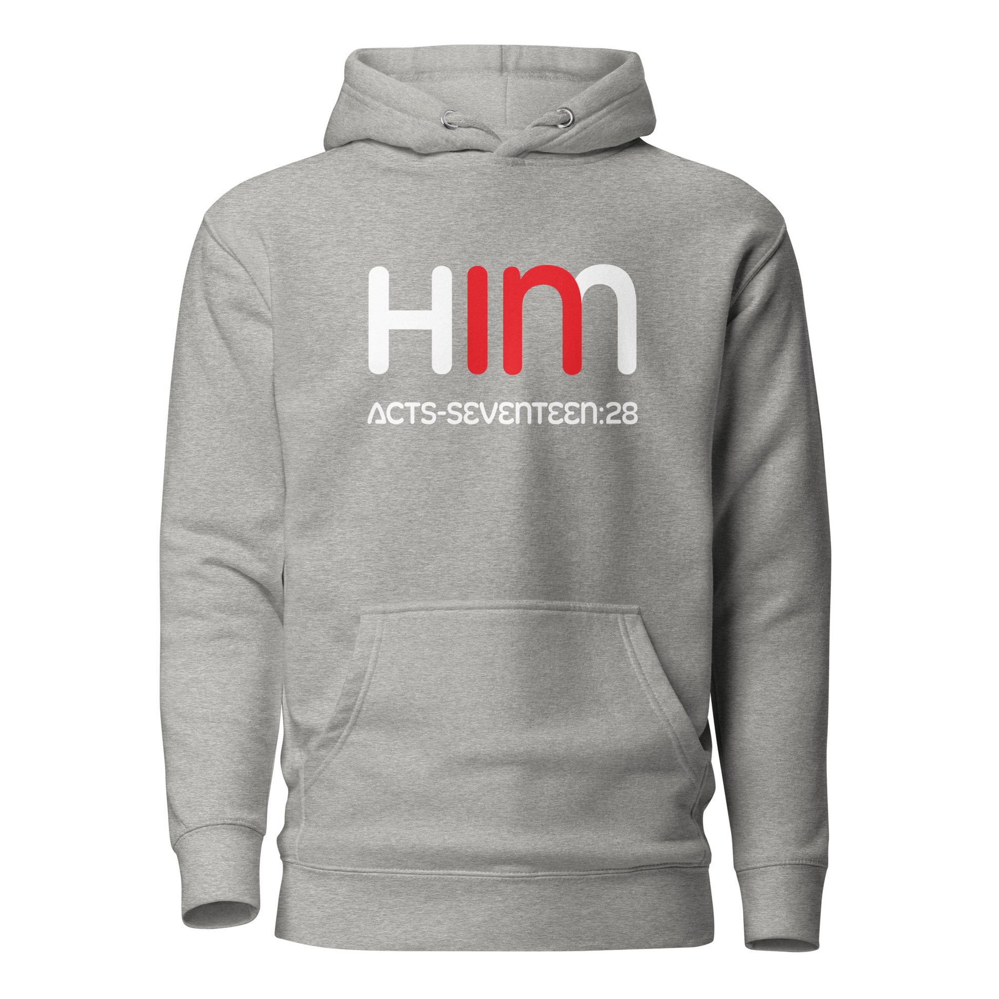 In Him hoodie sweatshirt carbon gray