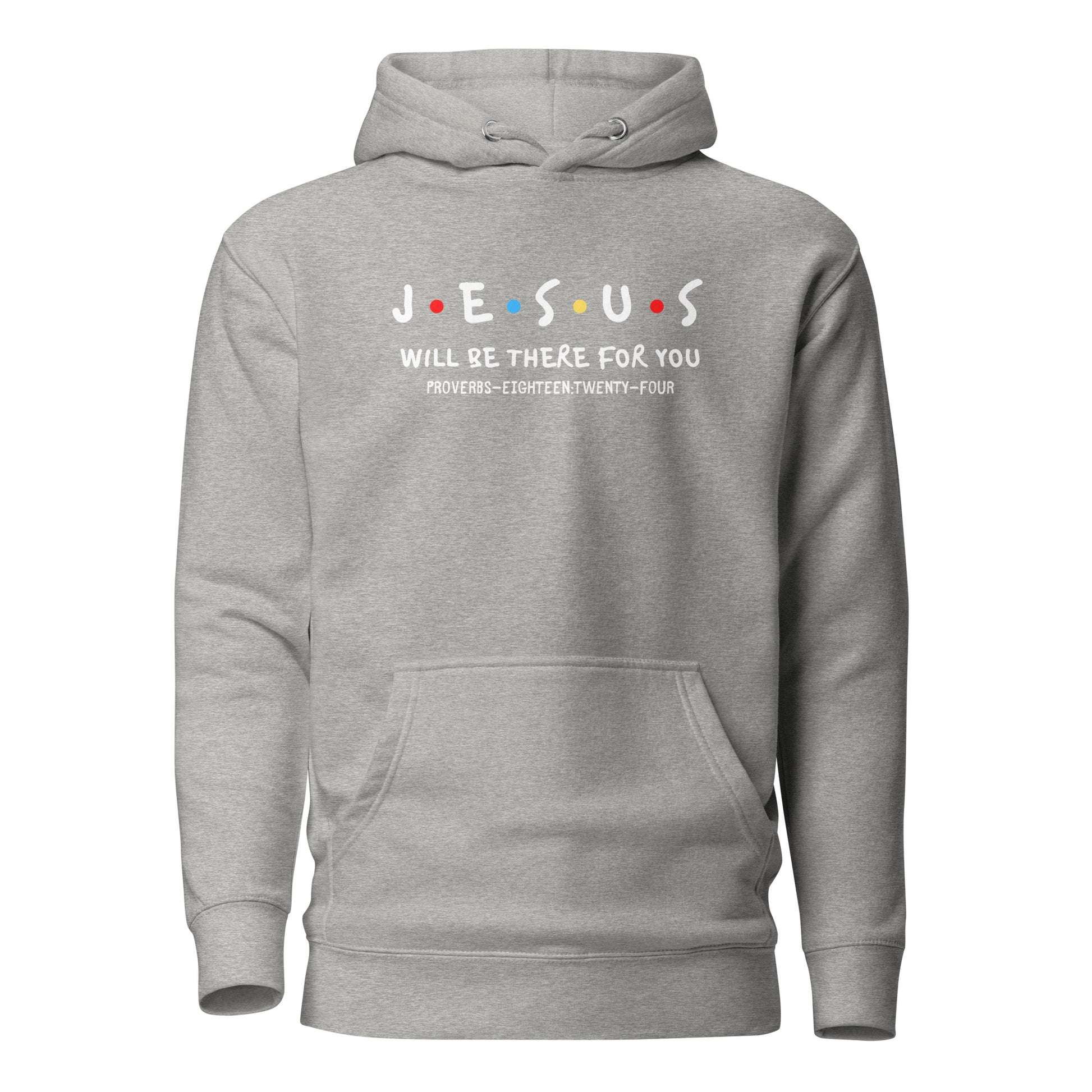 Jesus Is My Friend hoodie sweatshirt carbon gray