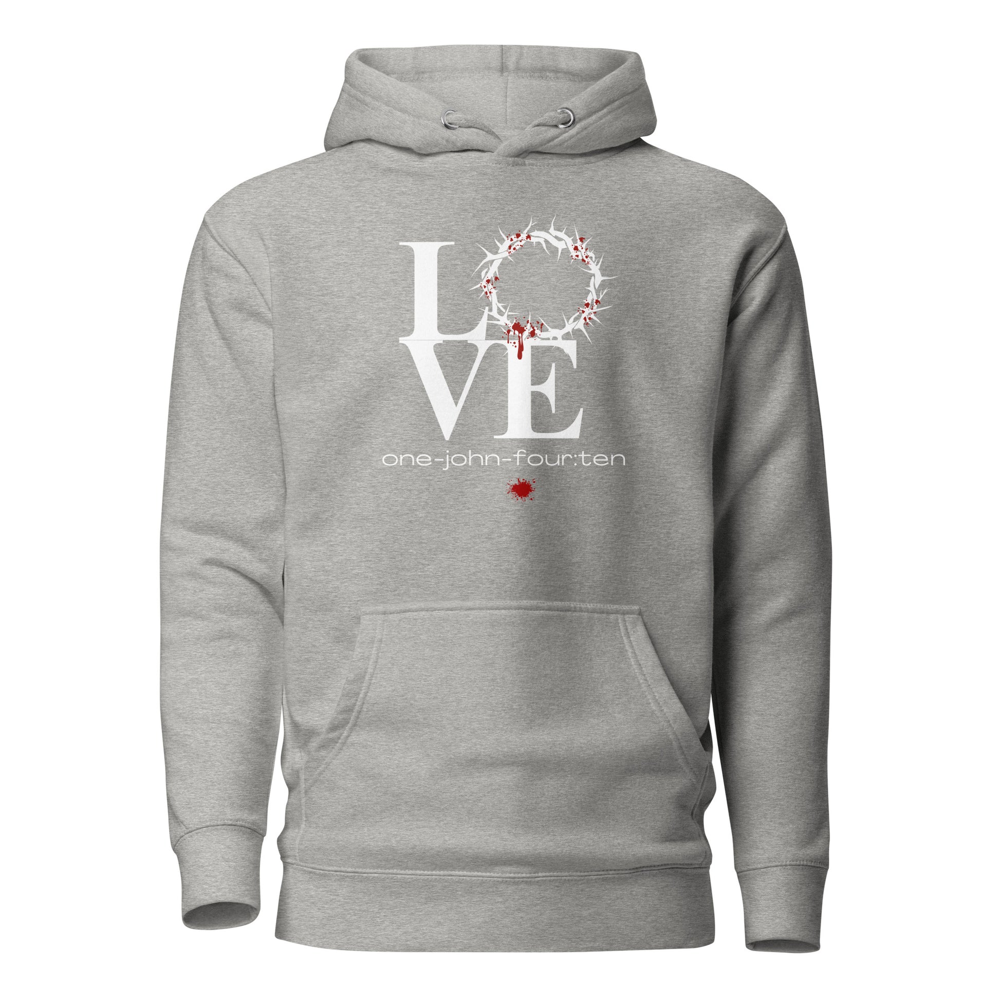 This is Love hoodie sweatshirt carbon gray