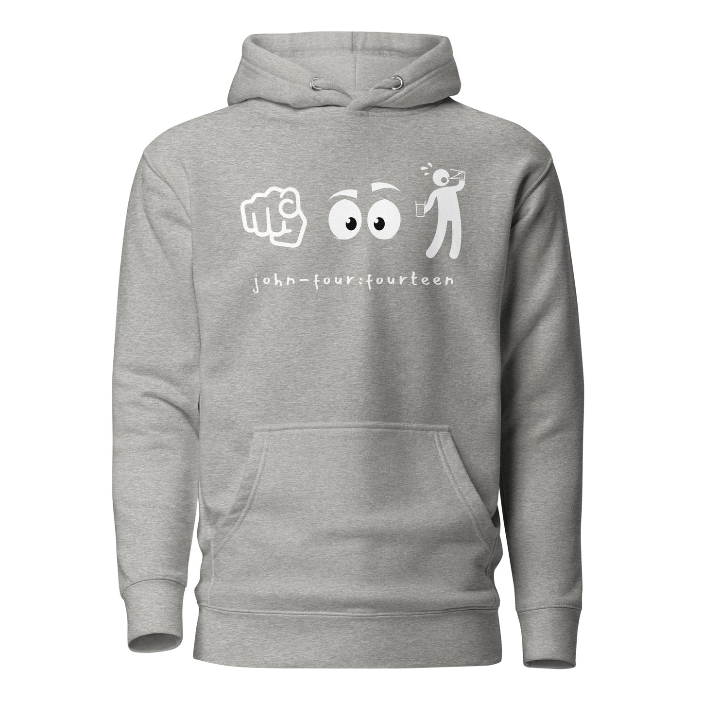 You Look Thirsty hoodie sweatshirt carbon gray