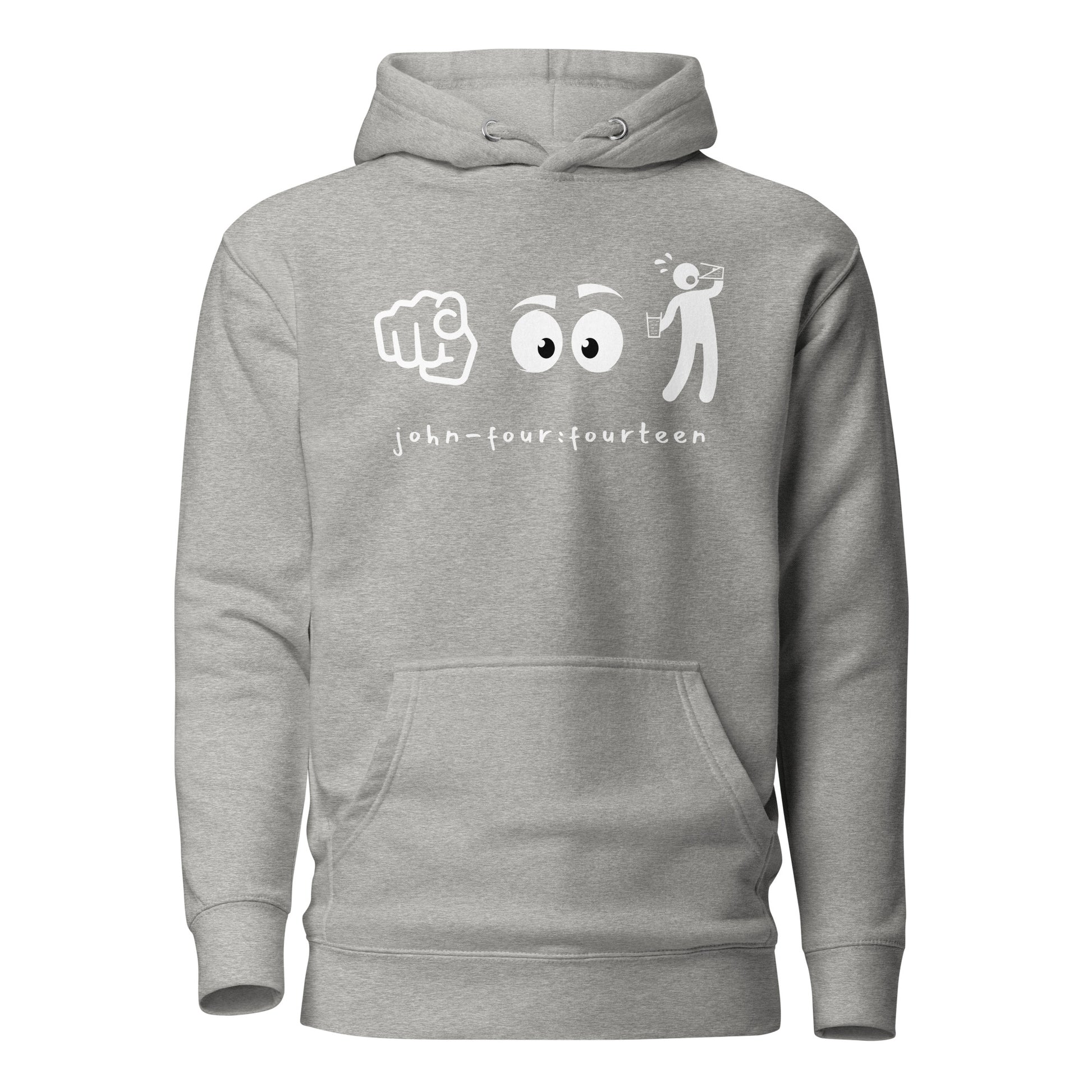 You Look Thirsty hoodie sweatshirt carbon gray