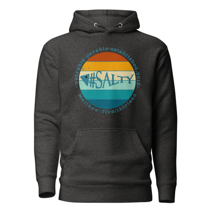 #Salty hoodie sweatshirt charcoal heather