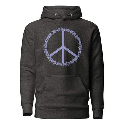 God’s Peace > World Peace hoodie sweatshirt charcoal heather