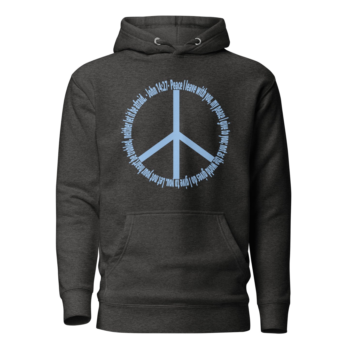 God’s Peace > World Peace hoodie sweatshirt charcoal heather