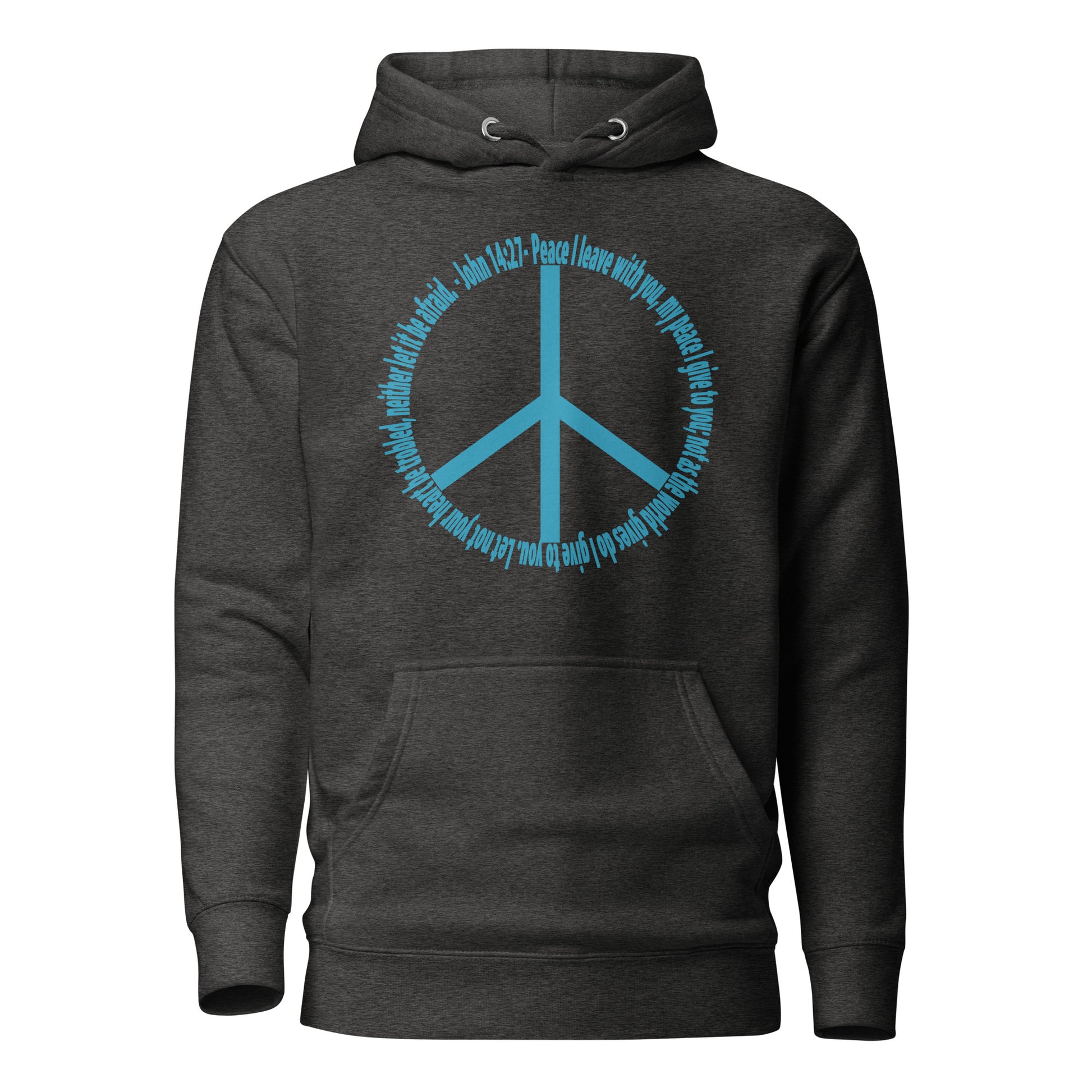 God’s Peace > World Peace hoodie sweatshirt charcoal heather