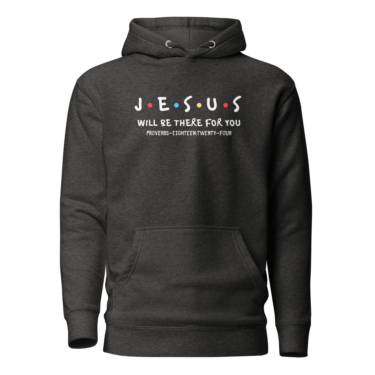 Jesus Is My Friend hoodie sweatshirt charcoal heather
