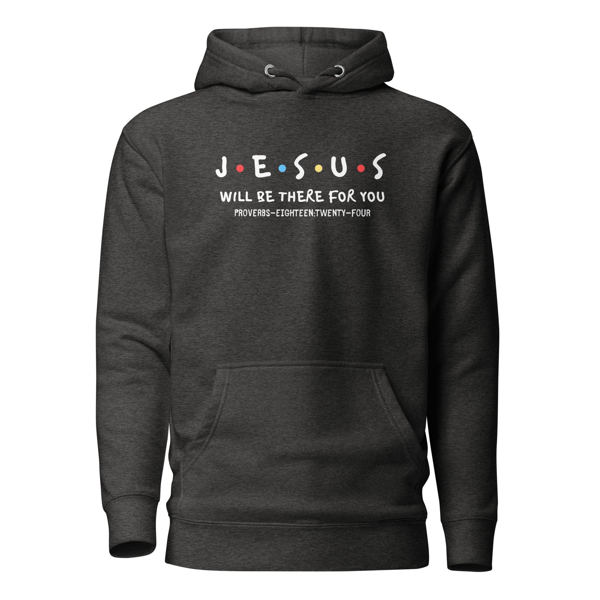 Jesus Is My Friend hoodie sweatshirt charcoal heather