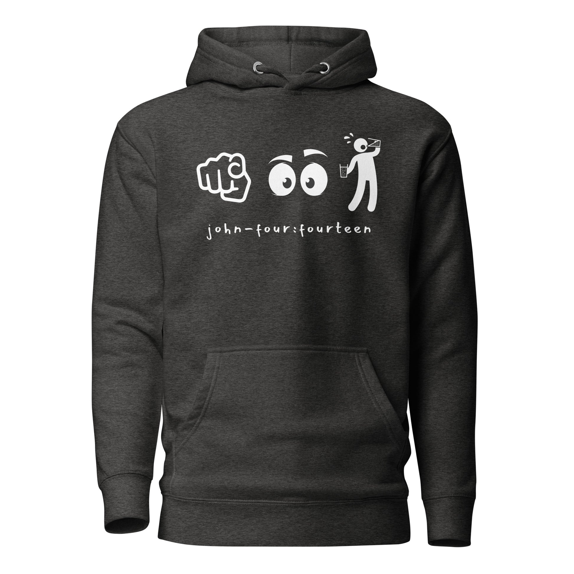 You Look Thirsty hoodie sweatshirt charcoal heather