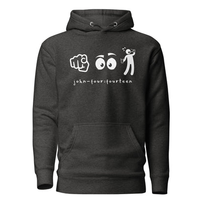 You Look Thirsty hoodie sweatshirt charcoal heather