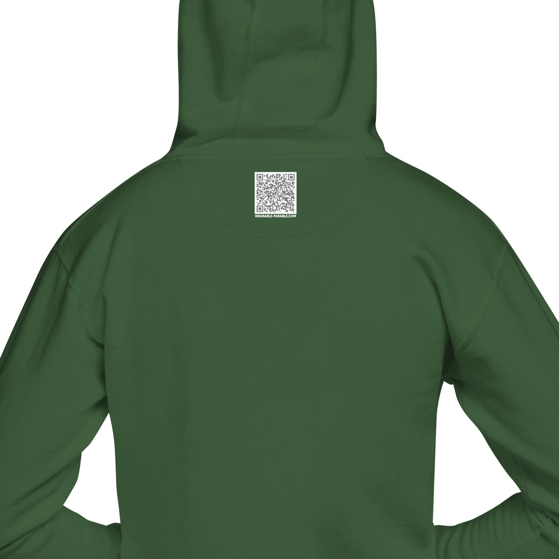 God’s Peace > World Peace hoodie sweatshirt forest green