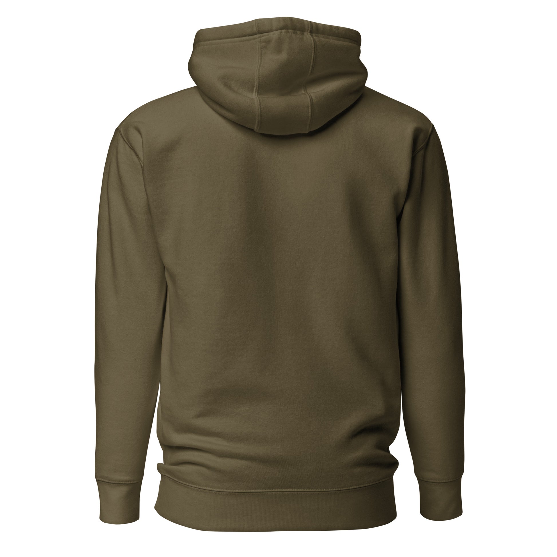 Satan Sucks hoodie sweatshirt military green