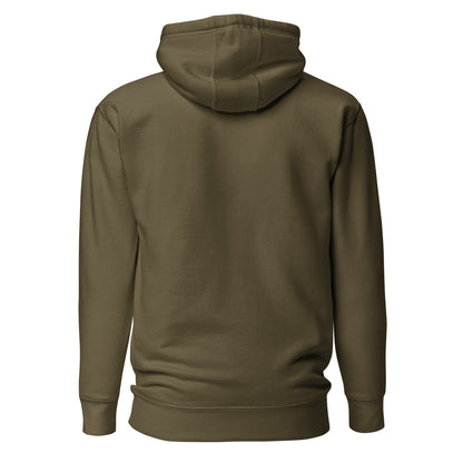 Satan Sucks hoodie sweatshirt military green