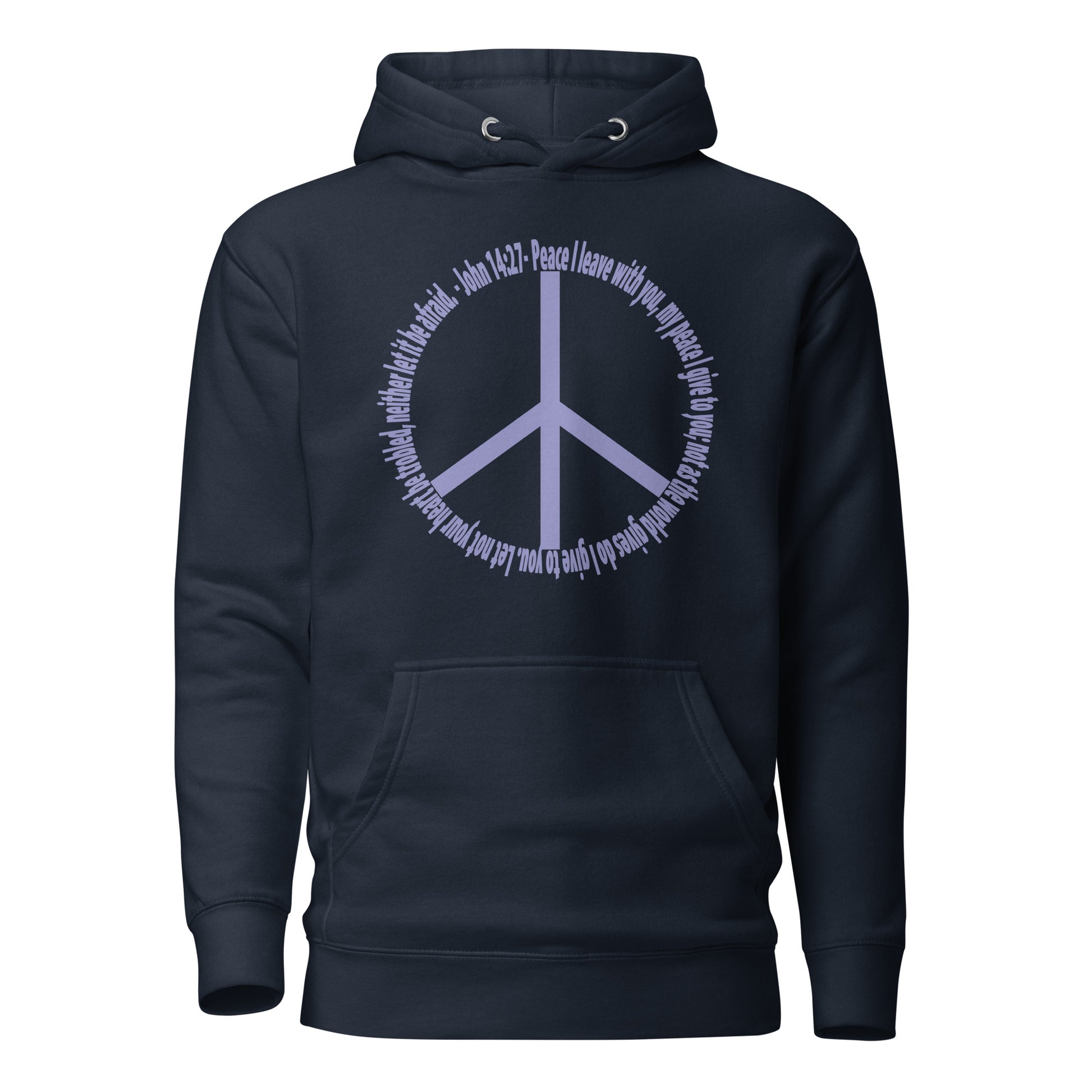 God’s Peace > World Peace hoodie sweatshirt navy blue