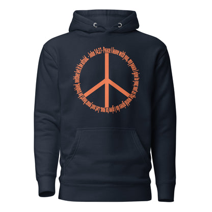 God’s Peace > World Peace hoodie sweatshirt navy blue